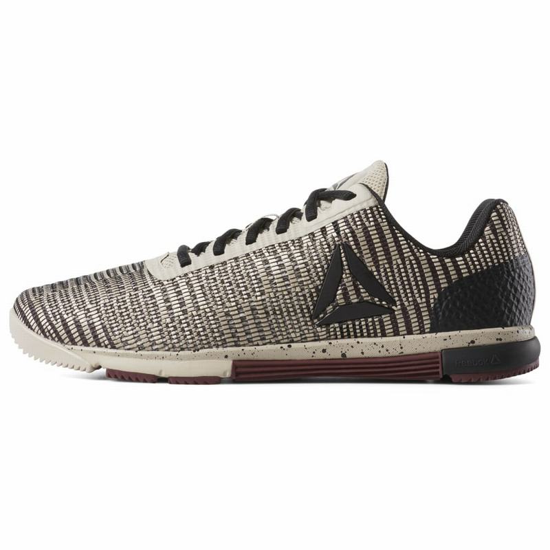Adidasi Training Reebok Speed Tr Flexweave Barbati Bej/Negrii Romania YA6611XW